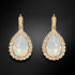 Комплект "Debesu Piliens (White Opal)" с кристаллами Swarovski™